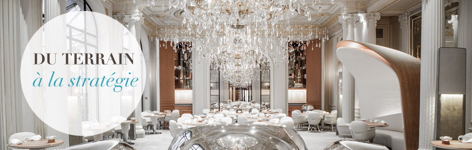 Restaurant ADPA de l'hôtel Plaza Athénée à Paris - Unique Experiences / Luxury Hotels Consulting