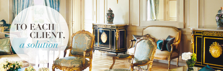 Le Meurice royal suite in Paris - Unique Experiences / Luxury Hotels Consulting